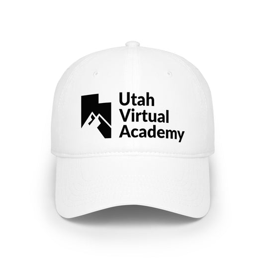 UTVA - Baseball Cap (White Logo) printed