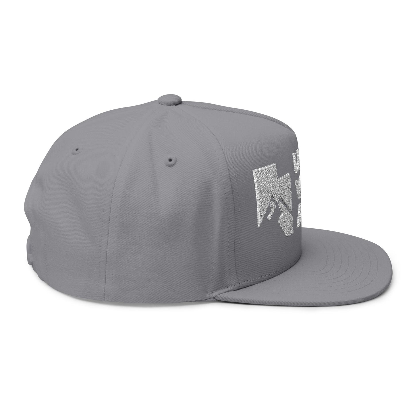 UTVA - Flat Bill Cap (White Logo)