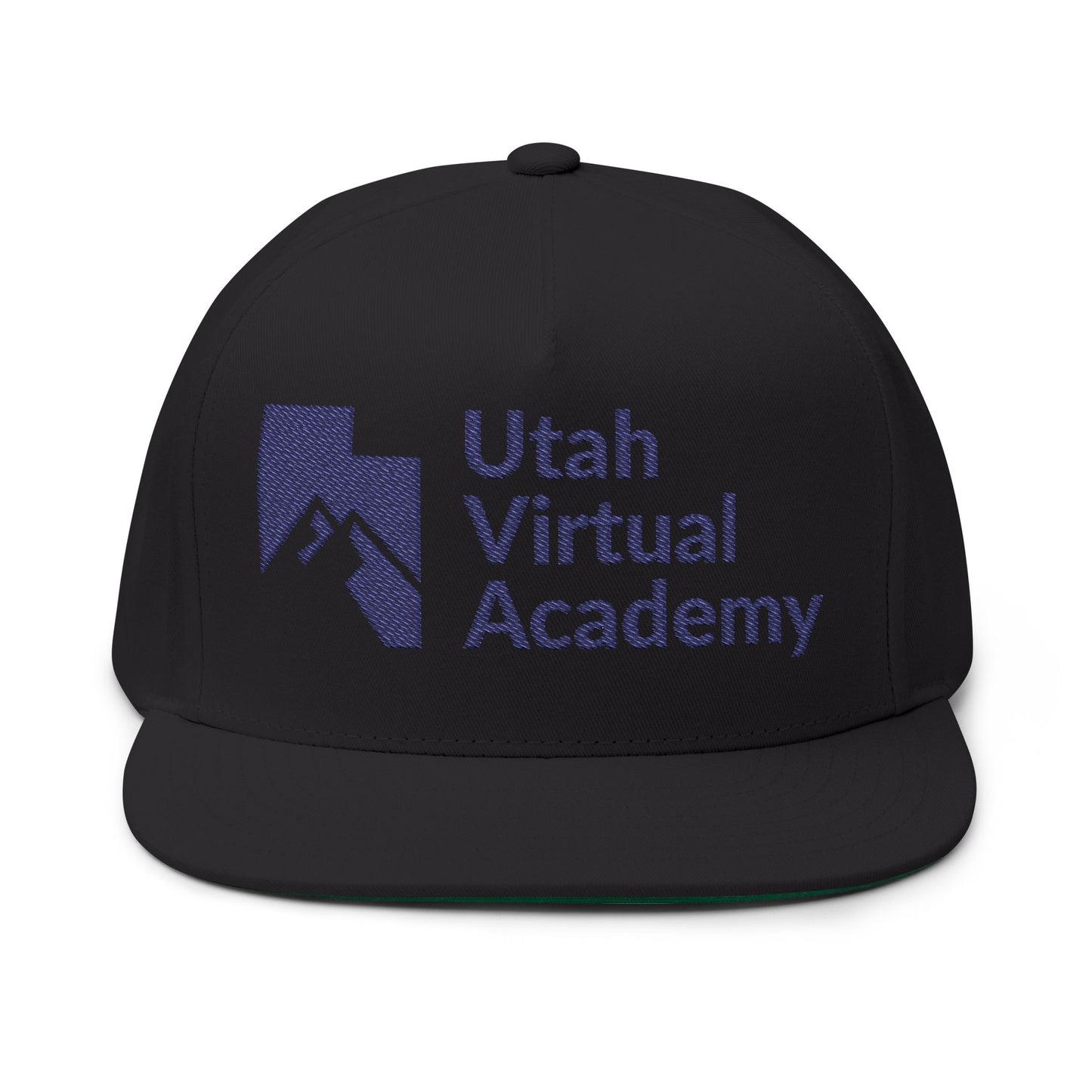 UTVA- Flat Bill Cap (Purple Logo)