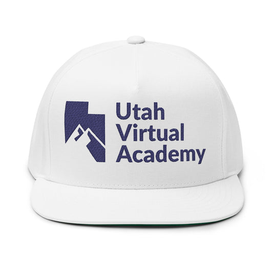 UTVA- Flat Bill Cap (Purple Logo)