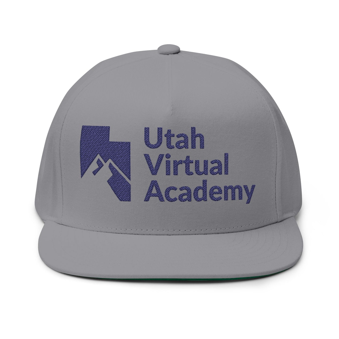 UTVA- Flat Bill Cap (Purple Logo)