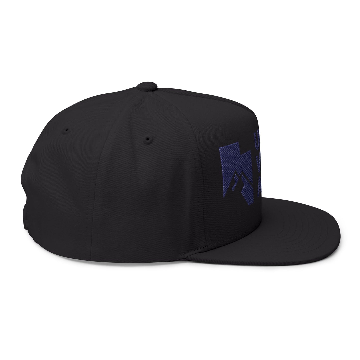 UTVA- Flat Bill Cap (Purple Logo)
