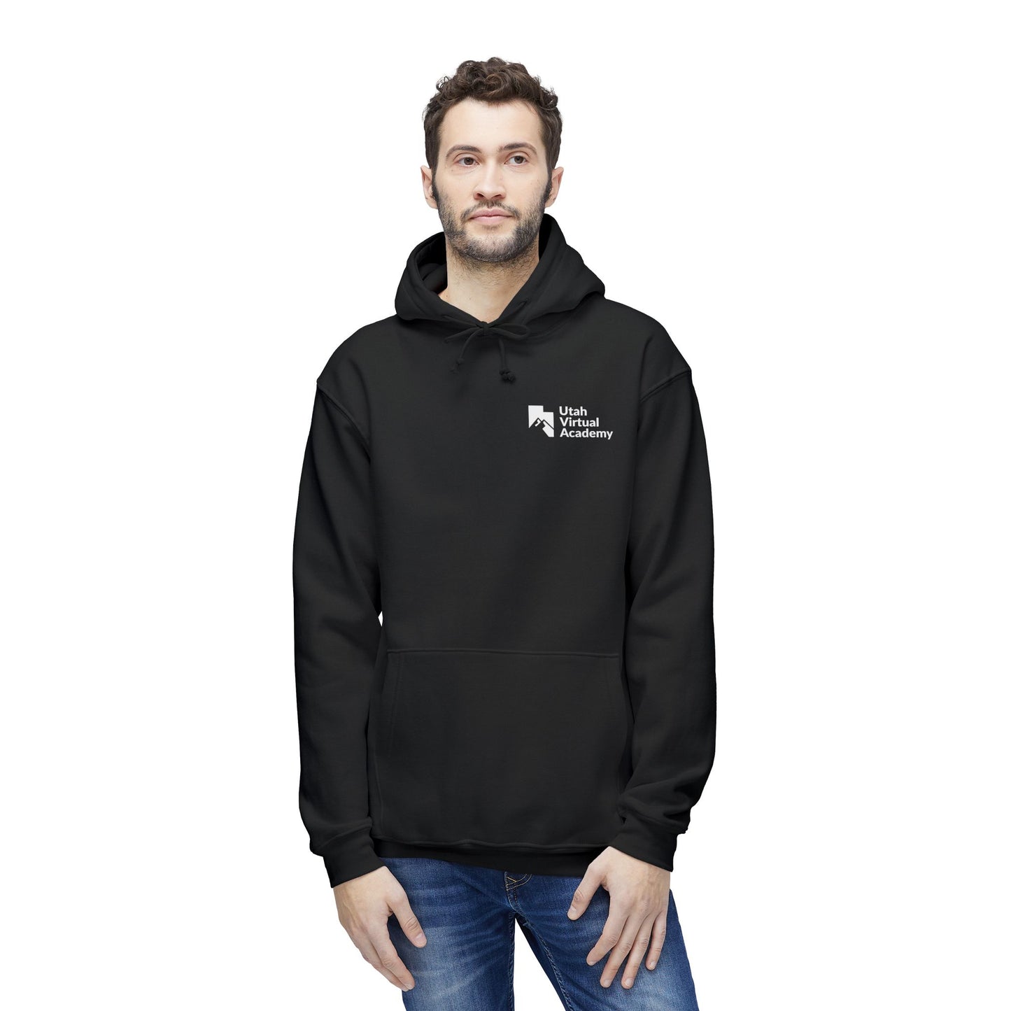 Staff - UTVA - Bayside Hoodie (Black/White Logo)