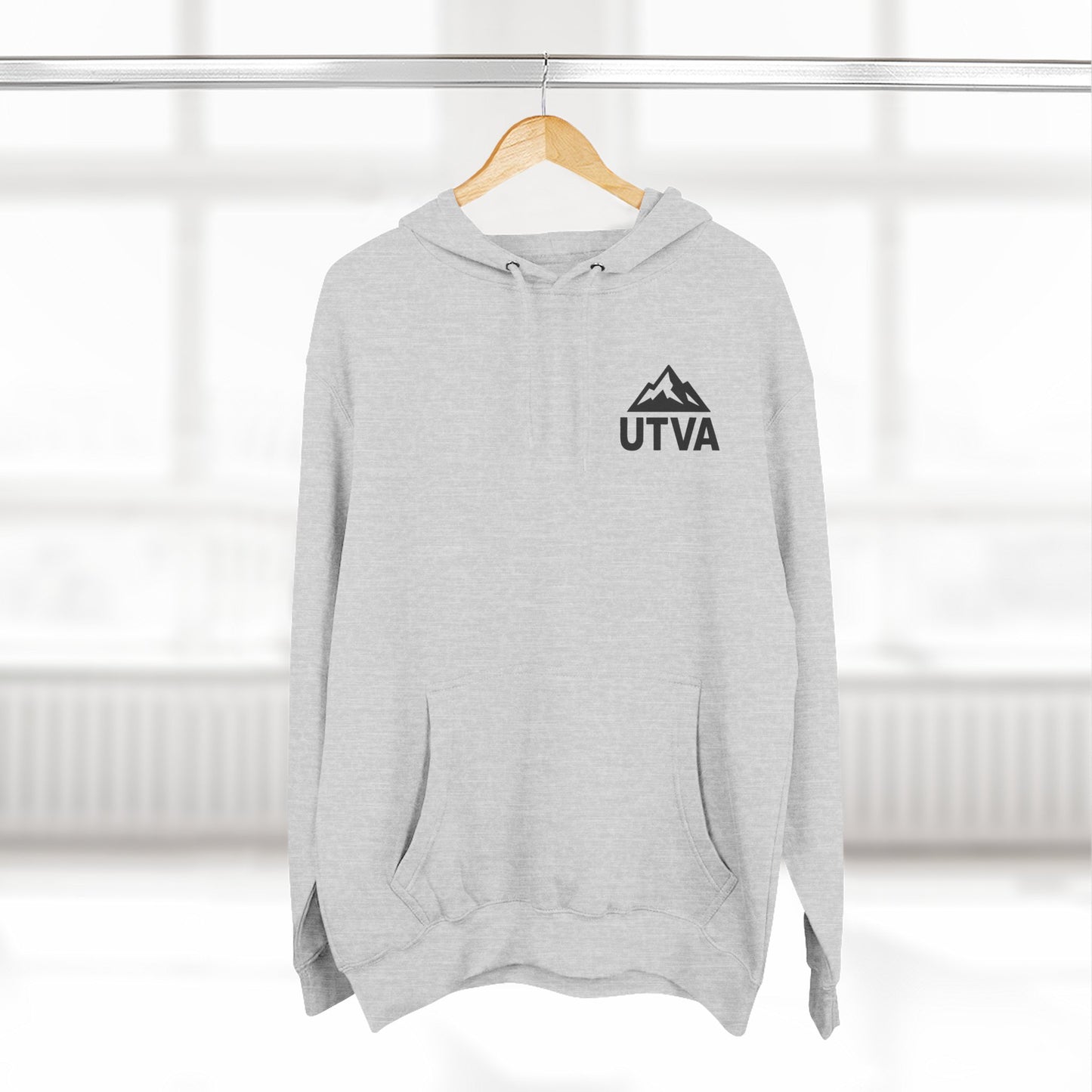 UTVA - Cozy Three-Panel Fleece Hoodie